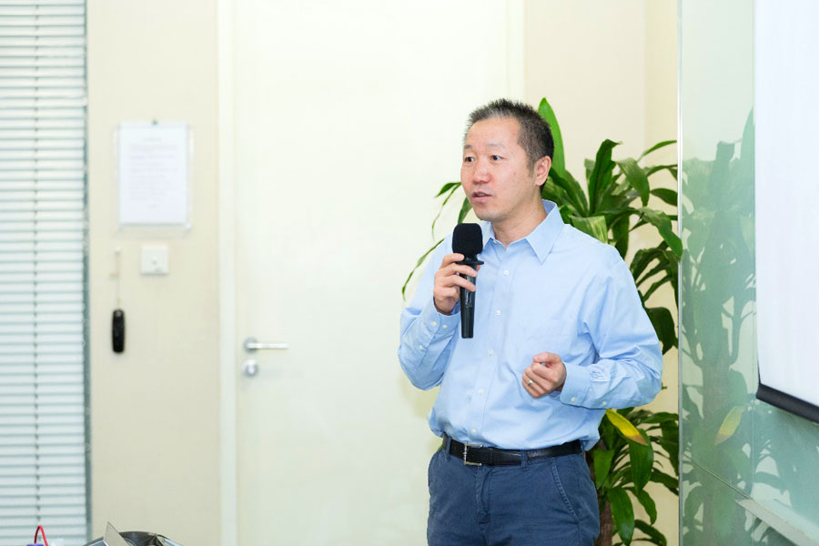 普印力中國分公司的大中華區(qū)市場銷售總經理隋旭東